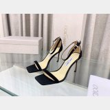 7 Star Jimmy Choo Alva Suede Sandals 1:1 Mirror Heel 8.5 cm Shoes