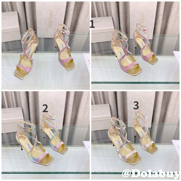 High Heeled Sandals AAA+ Heel: 8.5 cm / 10cm Jimmy Choo Shoes