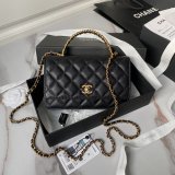 Best Top Wallet On Chain 1:1 Mirror AP4062 Black UK Bag