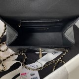 Top Quality UKs Shiny Box Tote 1:1 Mirror AS4469 Bag