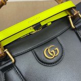 Gucci Best Quality Designer 7 Star Diana medium tote leather bag