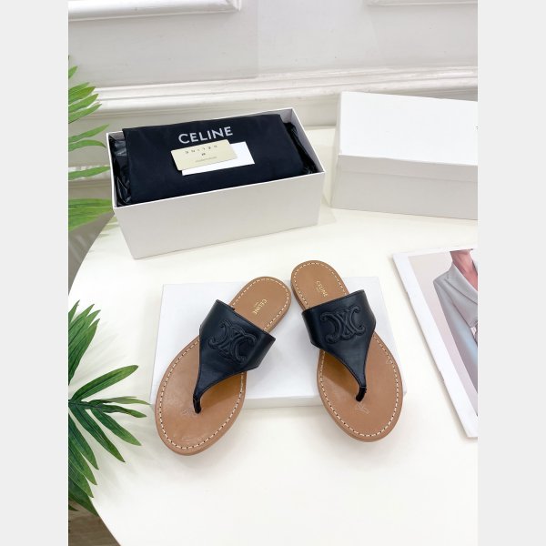 Celine Designer Inspired Flip Flops Shoes