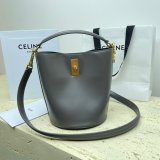 UK Celine Perfect Perfect Quality Teen Bucket Triomphe Bag