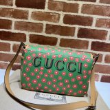 Gucci 664143 Best Quality Children's cat print messenger Fashion bag