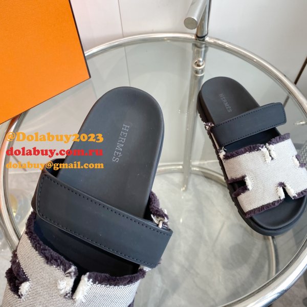 Knockoff hermes Chypre couple sandal