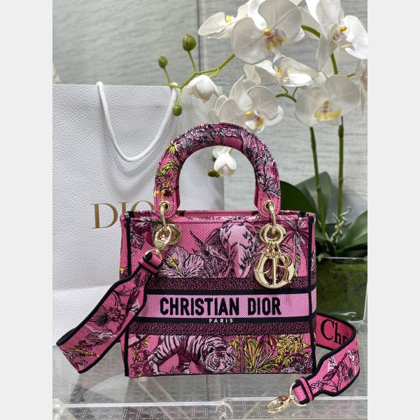 Discount 7 Star Christian Dior Lady Dior 24cm Bags