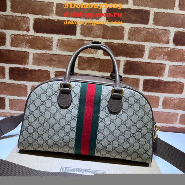 Wholesale Gucci Copy Savoy Duffle Bowling Men 723309 Bag