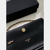 Knockoff CC WOC CHAIN BAG LAMBSKIN 19CM