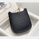 AAA+ Hermes Mini Evelyne TPM Bag Black