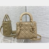 7 Star DIOR lady 17/20/24CM calf togo leather bag