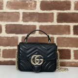 Cheap GG Marmont Gucci 811238 Top Handle Knockoff Bag