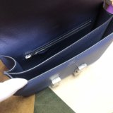 Hermes Constance Bag 23cm Epsom Leather dark blue Duplicate