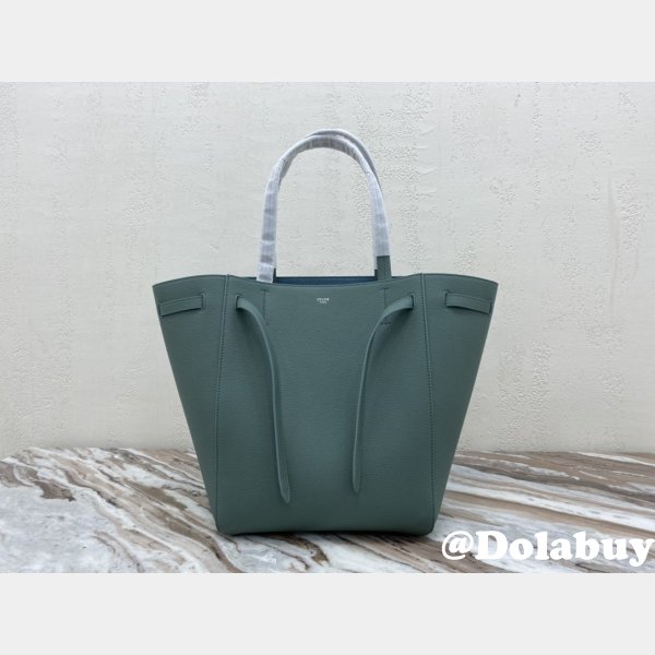 UK Celine Light Green Small Cabas Phantom Bag