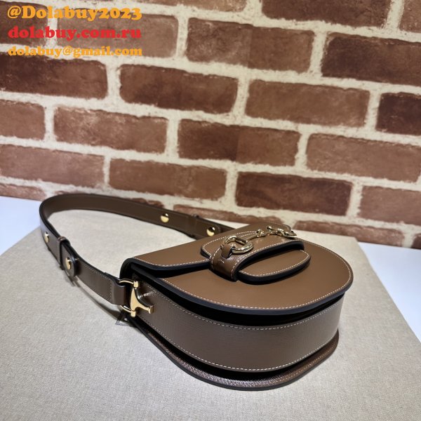 Gucci Knockoff Horsebit 1955 Crossbody Rounded 760191 UK Bag