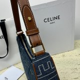 Celine Designer 1:1 Mirror Ava Denim 193952 Copy Bag