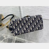 Diorstar Duplicates Hobo Chain Blue Oblique Print Wholesale 3106 Bag