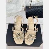 Wholesale Heel 6cm Sandals Toe 2024 High Quality bag Shoes