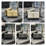 YSL Wholesale 364021 Original Caviar Leather Shoulder Fake Bag