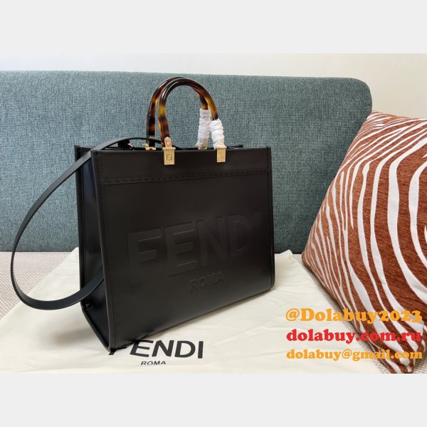 UK Knockoff FENDI TOTE Sunshine SMALL HANDBAG