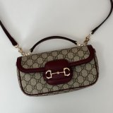 Designer Gucci Horsebit Duplicate Shoulder 815206 1:1 Mirror Bag