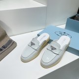 Wholesale Wholesale Prada 1:1 Designer Saint-Tropez Loafers Shoes