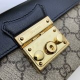 Gucci Designer 7 Star 652683 Padlock mini bag GG Supreme Cheap