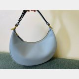 UK Fendi Fendigraphy leather shoulder hobo bag