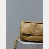 Best 28/22cm 7 Star Saint Laurent Niki 633158/633151 Khaki Bags