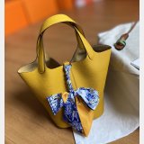 hermes Luxury picotin Yellow Best bags cheap bracelets