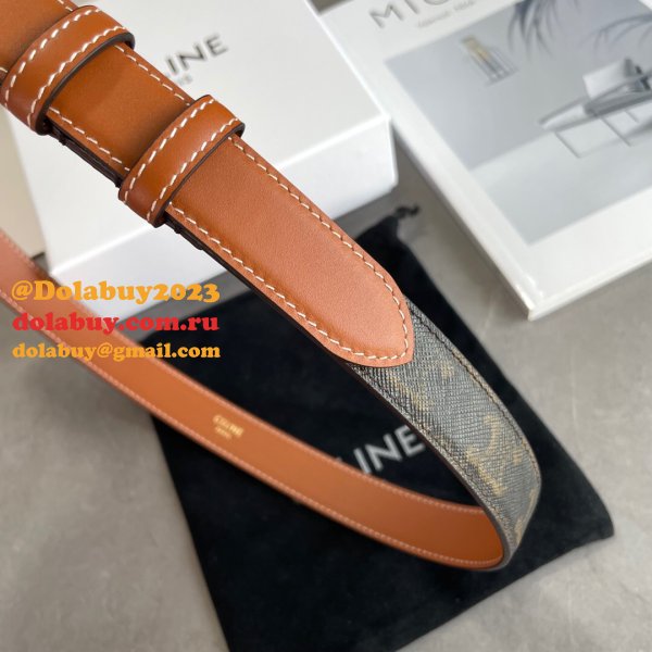 Top Quality Celine 18MM Fake belts from china