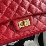 Fake CC 2.55 Top original Flap Reissue Red Classic Bag