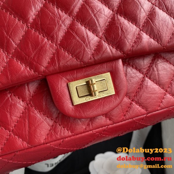 Fake CC 2.55 Top original Flap Reissue Red Classic Bag