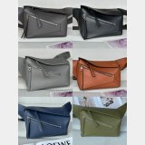 1:1 Mirror Loewe Small Classic Calfskin Puzzle Belt Bag