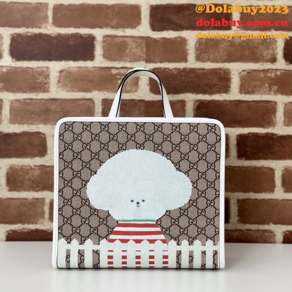 Replica Peter Rabbit Gucci Knockoff 605614 Tote Boys Bag