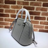 7 Star Gucci Copy Leather Convertible Micro GG Dome 449663 Bag