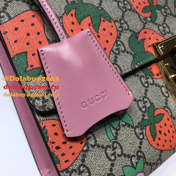 7 Star Gucci Padlock medium GG shoulder 409486 Cheap bag