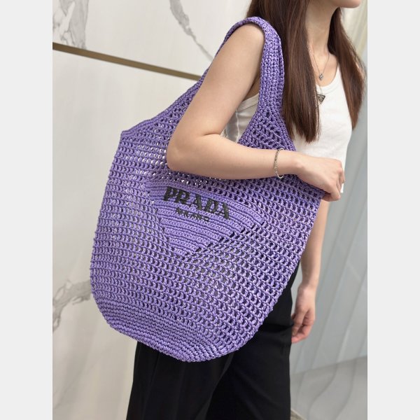 Perfect prada raffia woven tote bag large 1BG424