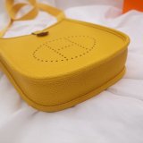 Hermes Evelyne Yellow Messenger Medium Bag Designer