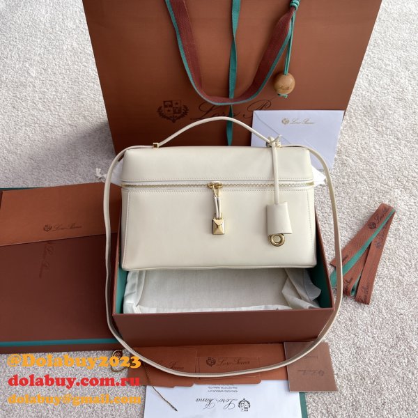 Fake Loro Piana Extra Bag L27 patent leather