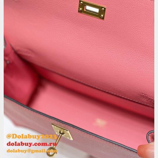 Cheap HERMES KELLY DANSE Customize BAG FOR SALE