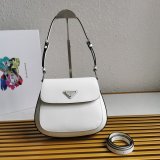 High Quality Prada Cleo Brushed Fashion Leather Shoulder Bag