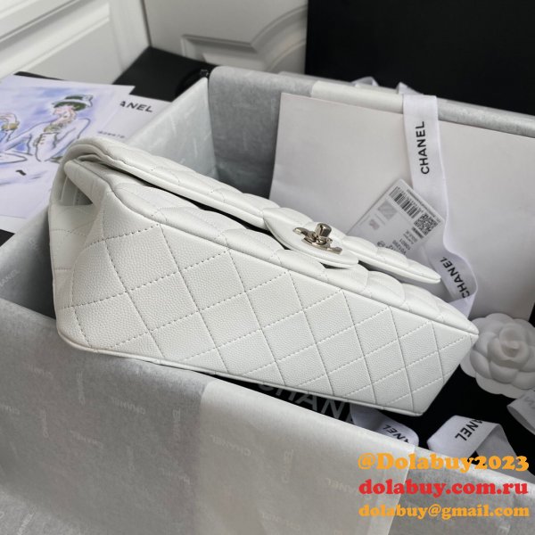 Buy Copy CC classic CF 25.5 cm White handbag