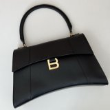 Balenciaga AAA+ Box In Black 812214 Hourglass Handbag