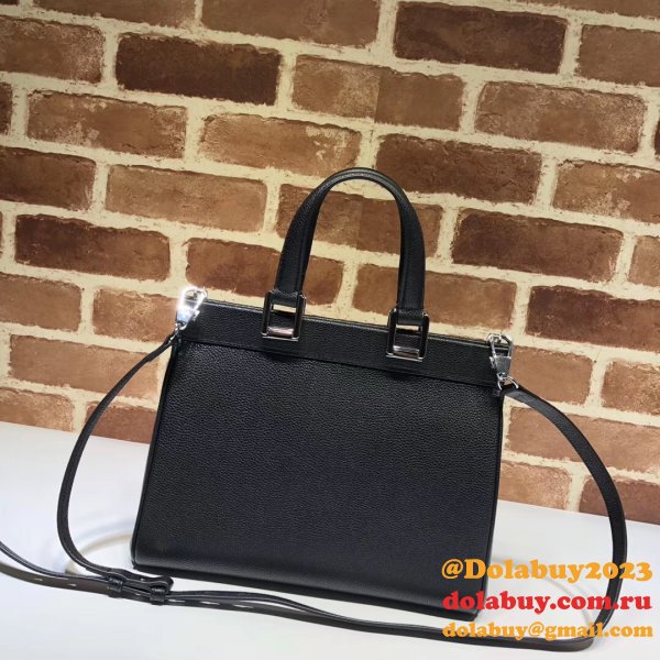 High Quality Leather Gucci 569712 Zumi Small Top Handle Copy Bag