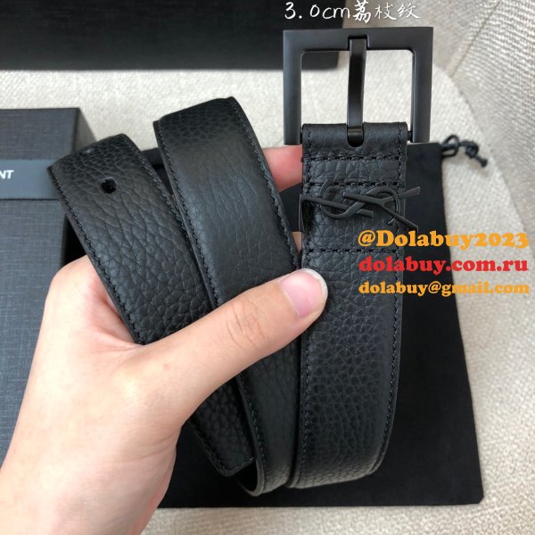 Top Quality UK Inspired SAINT LAURENT 1:1 MirrorS BELT