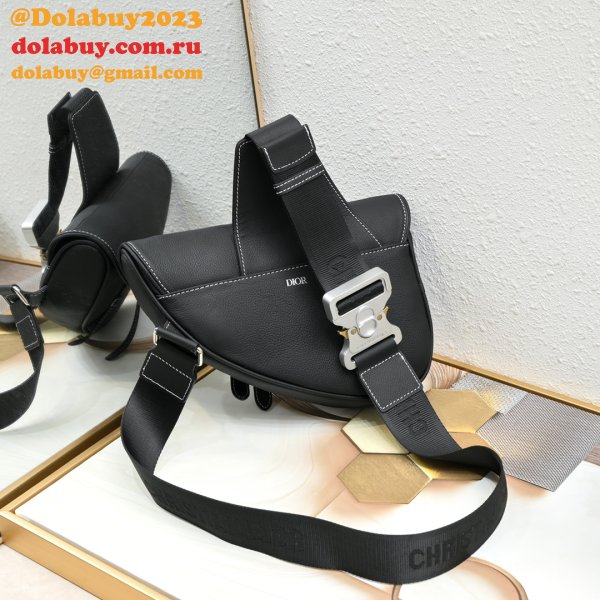 Fashion CHRISTIAN DIOR saddle homme men bag