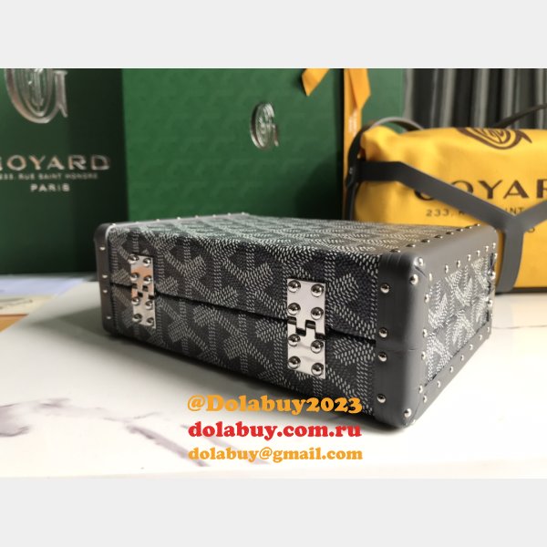 Best Quality 020177 Minaudière Goyardine Perfect Goyard bags