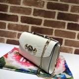 Knockoff Gucci Designer Zumi smooth leather small shoulder 572375 bag