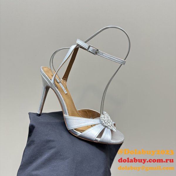 Wholesale Top Quality Aquazzura Heels 8.5cm Sandals Perfect Shoes