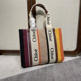 Cheap Chloe Woody Rainbow Designer Bag